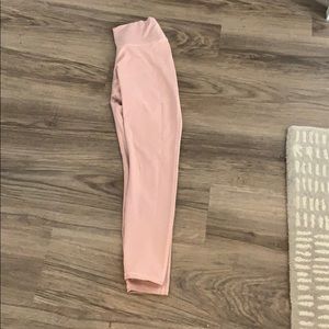 Fabletics high waisted blush pink legging